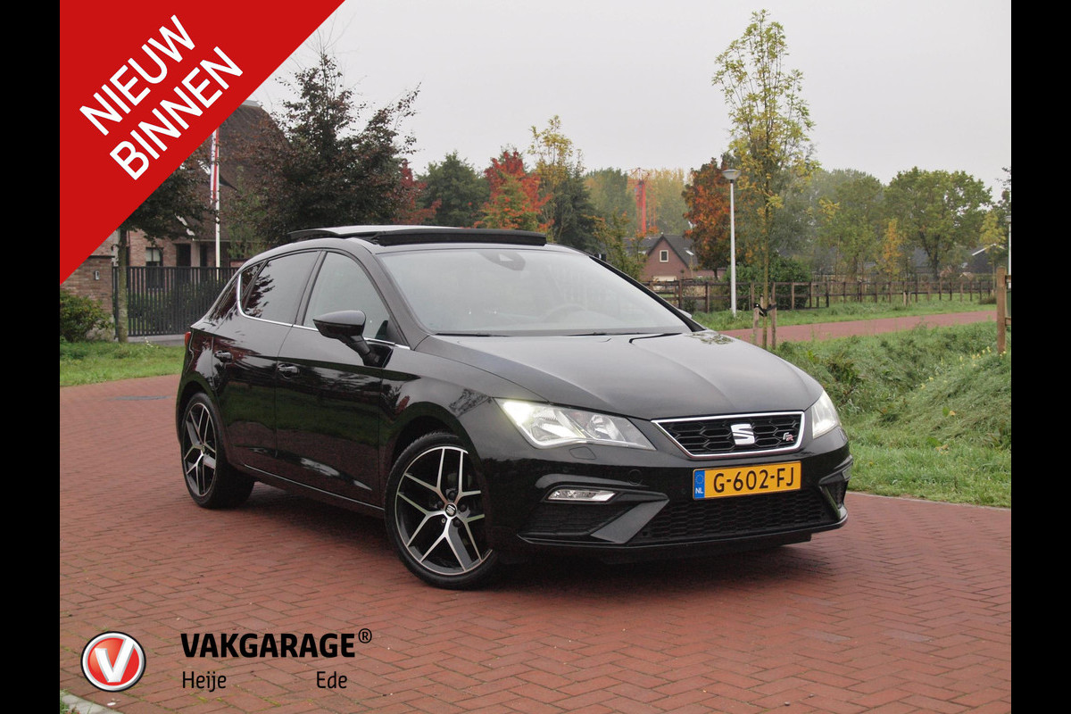 Seat Leon 1.5 TSI FR Business Intense | Elektrisch glazen panorama-dak | Camera | Cruise Control | NL-Auto |