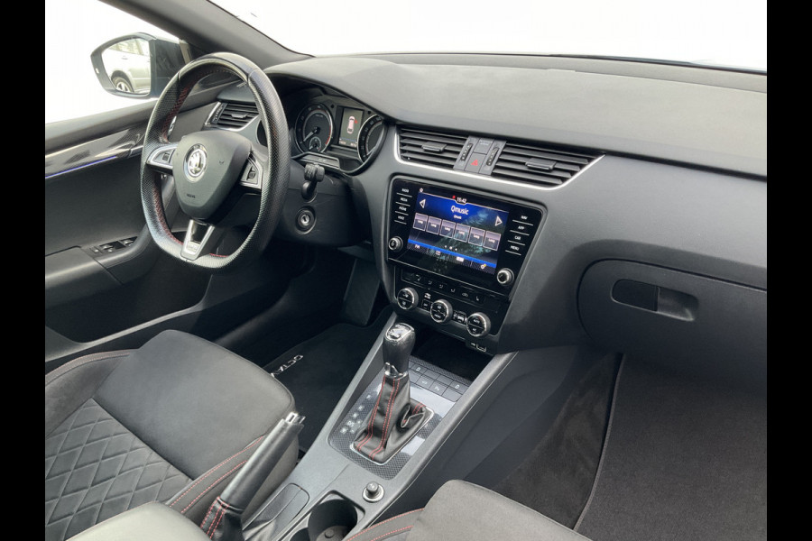 Škoda Octavia Combi 2.0 TSI RS 245PK Sportzetels Nav/Cam Carplay Stoelverw Elek.Klep Race-Blue Voll.Onderhouden!