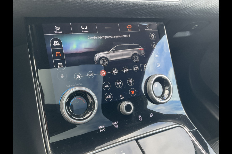 Land Rover Range Rover Velar 2.0 I4 Turbo AWD R-Dynamic Pano HUD Meridian Leer Stuur/Stoelverw Memory VOL! Land Rover Range Rover Velar 2.0 I4 Turbo AWD R-Dynamic Pano HUD Meridian Leer Stuur/Stoelverw Memory VOL!
