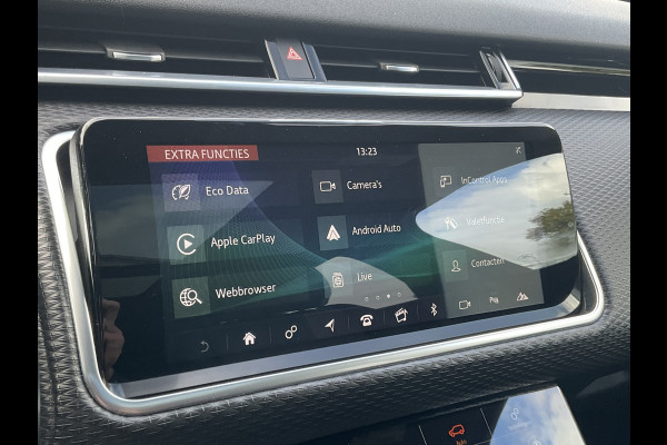 Land Rover Range Rover Velar 2.0 I4 Turbo AWD R-Dynamic Pano HUD Meridian Leer Stuur/Stoelverw Memory VOL! Land Rover Range Rover Velar 2.0 I4 Turbo AWD R-Dynamic Pano HUD Meridian Leer Stuur/Stoelverw Memory VOL!