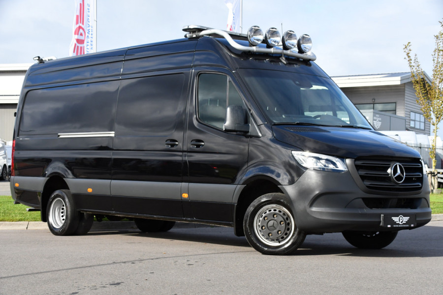 Mercedes-Benz Sprinter 519 3.0 CDI L3H2 PB Edition Camera, Cruise, Carplay, 3500kg Trekhaak, LED, Standkachel, Stoelverwarming, Automaat, Multimedia, Uniek! Mercedes-Benz Sprinter 519 3.0 CDI L3H2 PB Edition Camera, Cruise, Carplay, 3500kg Trekhaak, LED, Standkachel, Stoelverwarming, Automaat, Multimedia, Uniek!