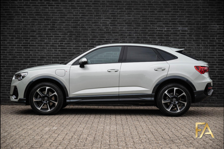 Audi Q3 Sportback 45 TFSI e S Line S Line|19Inch|Tauzilver|Ambienteverlichting| Audi Q3 Sportback 45 TFSI e S Line S Line|19Inch|Tauzilver|Ambienteverlichting|