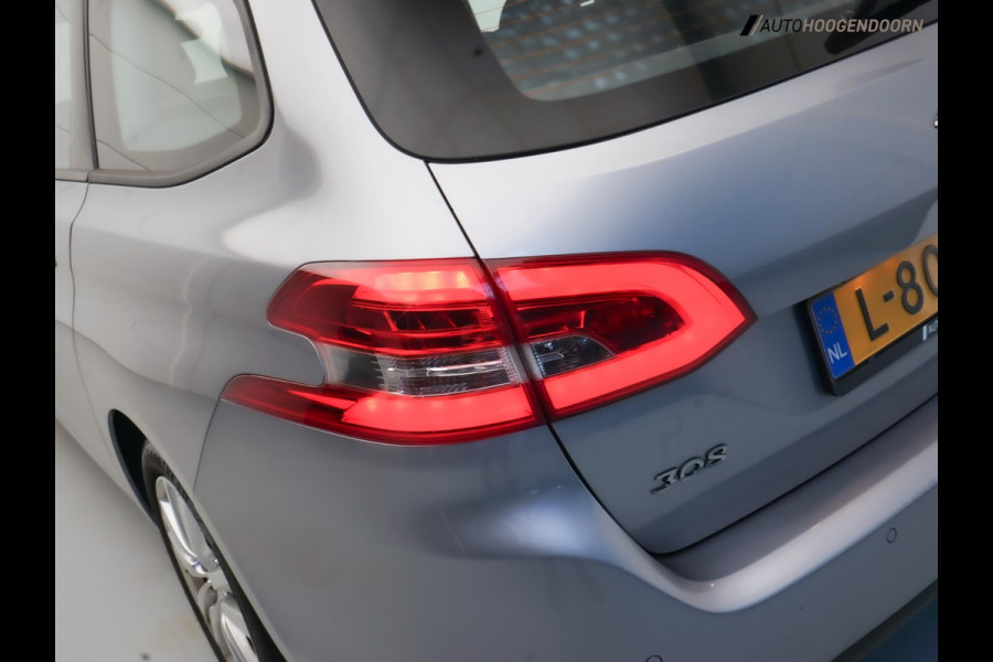 Peugeot 308 SW 1.2 PureTech Blue Lease Active (APPLE CARPLAY,LED VERLICHTING,PARKEERSENSOREN,CLIMATE,CRUISE,NIEUWE APK,LM-VELGEN)