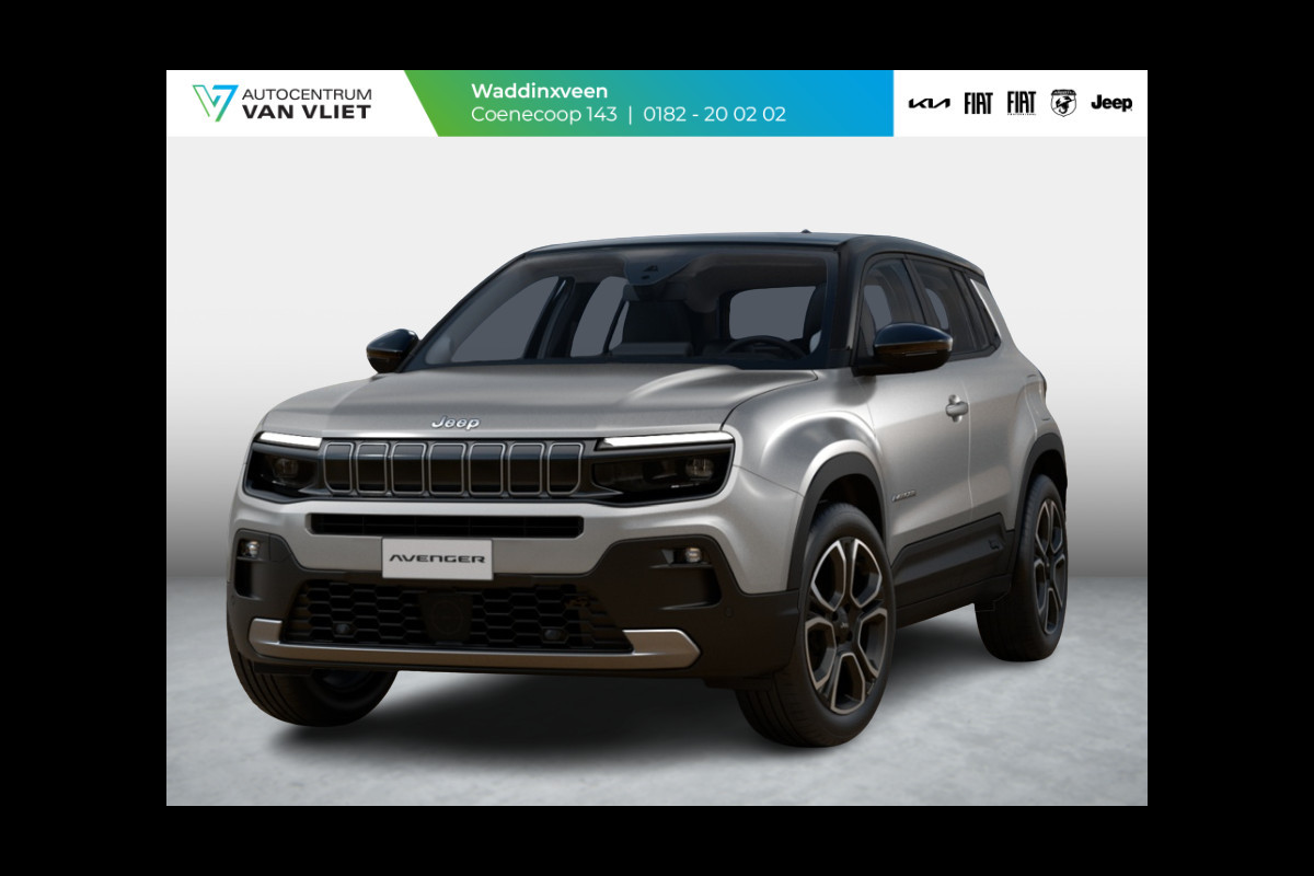 Jeep Avenger 1.2 e-Hybrid Summit | Uit voorraad leverbaar | Winter Pack | Schuif/Kanteldak | Infotaiment&Convenience Pack | Bicolore