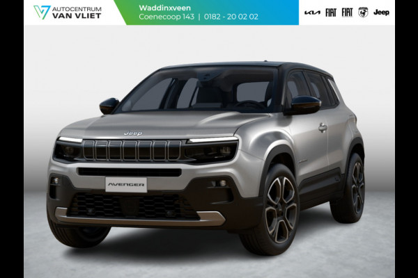 Jeep Avenger 1.2 e-Hybrid Summit | Uit voorraad leverbaar | Winter Pack | Schuif/Kanteldak | Infotaiment&Convenience Pack | Bicolore