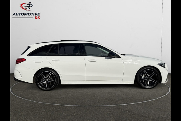 Mercedes-Benz C-Klasse Estate 180 AMG Line|Pano Trekhaak Cruise Camera Stoelverw. Sfeerverlichting Dodehoek Carplay& Android auto Mercedes-Benz C-Klasse Estate 180 AMG Line|Pano Trekhaak Cruise Camera Stoelverw. Sfeerverlichting Dodehoek Carplay& Android auto