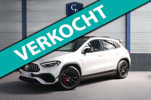 Mercedes-Benz GLA AMG 45 4MATIC+ MULTIBEAM/VIRTUAL/SFEER/PANO/LEER+S.VERWARMING+VERKOELING/LMV 20"/CAM/ACC/12 MND GARANTIE!