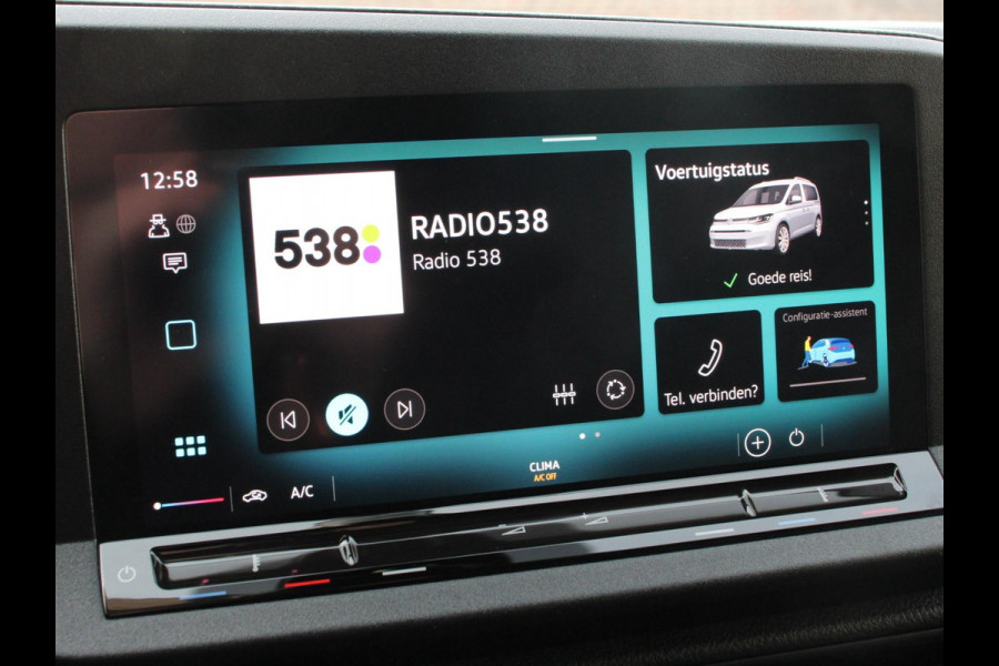 Volkswagen Caddy Cargo Maxi 2.0 TDI Aut. Style Airco Carplay Adaptive Cruise Control PDC VA Camera Trekhaak 17" LM Velgen Volkswagen Caddy Cargo Maxi 2.0 TDI Aut. Style Airco Carplay Adaptive Cruise Control PDC VA Camera Trekhaak 17" LM Velgen