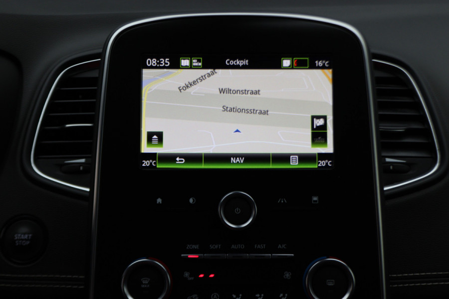 Renault Grand Scénic 1.3 TCe Intens 7p. Leder/Stof, Apple Carplay, Camera, Cruise, Sfeerverlichting, Trekhaak, 20'' Renault Grand Scénic 1.3 TCe Intens 7p. Leder/Stof, Apple Carplay, Camera, Cruise, Sfeerverlichting, Trekhaak, 20''