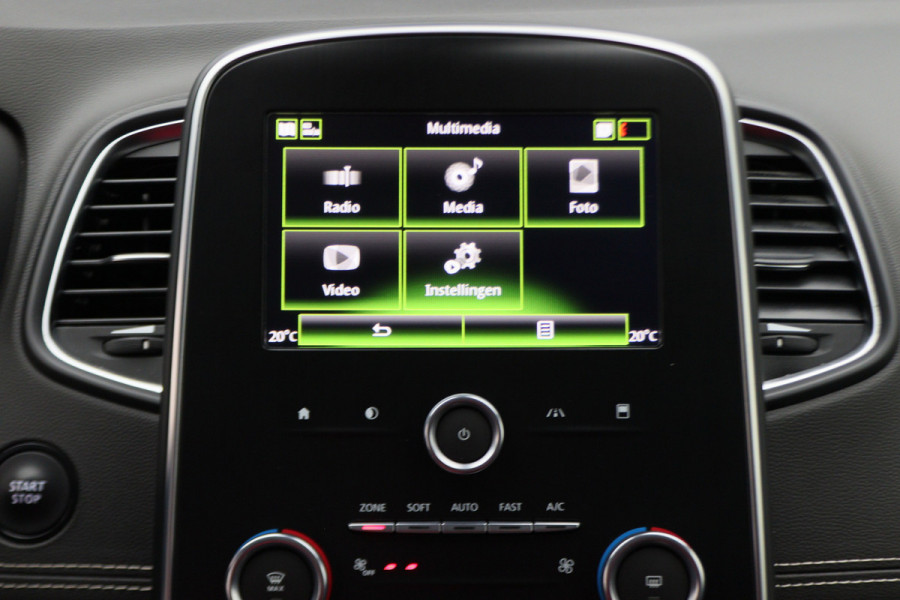 Renault Grand Scénic 1.3 TCe Intens 7p. Leder/Stof, Apple Carplay, Camera, Cruise, Sfeerverlichting, Trekhaak, 20'' Renault Grand Scénic 1.3 TCe Intens 7p. Leder/Stof, Apple Carplay, Camera, Cruise, Sfeerverlichting, Trekhaak, 20''