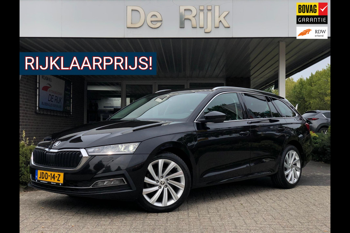 Škoda Octavia Combi 1.4 TSI iV PHEV Sportline Business RIJKLAAR! | Trekhaak, ACC, Navi, DAB, Carplay/Android, Stoelverw, Clima | Škoda Octavia Combi 1.4 TSI iV PHEV Sportline Business RIJKLAAR! | Trekhaak, ACC, Navi, DAB, Carplay/Android, Stoelverw, Clima |