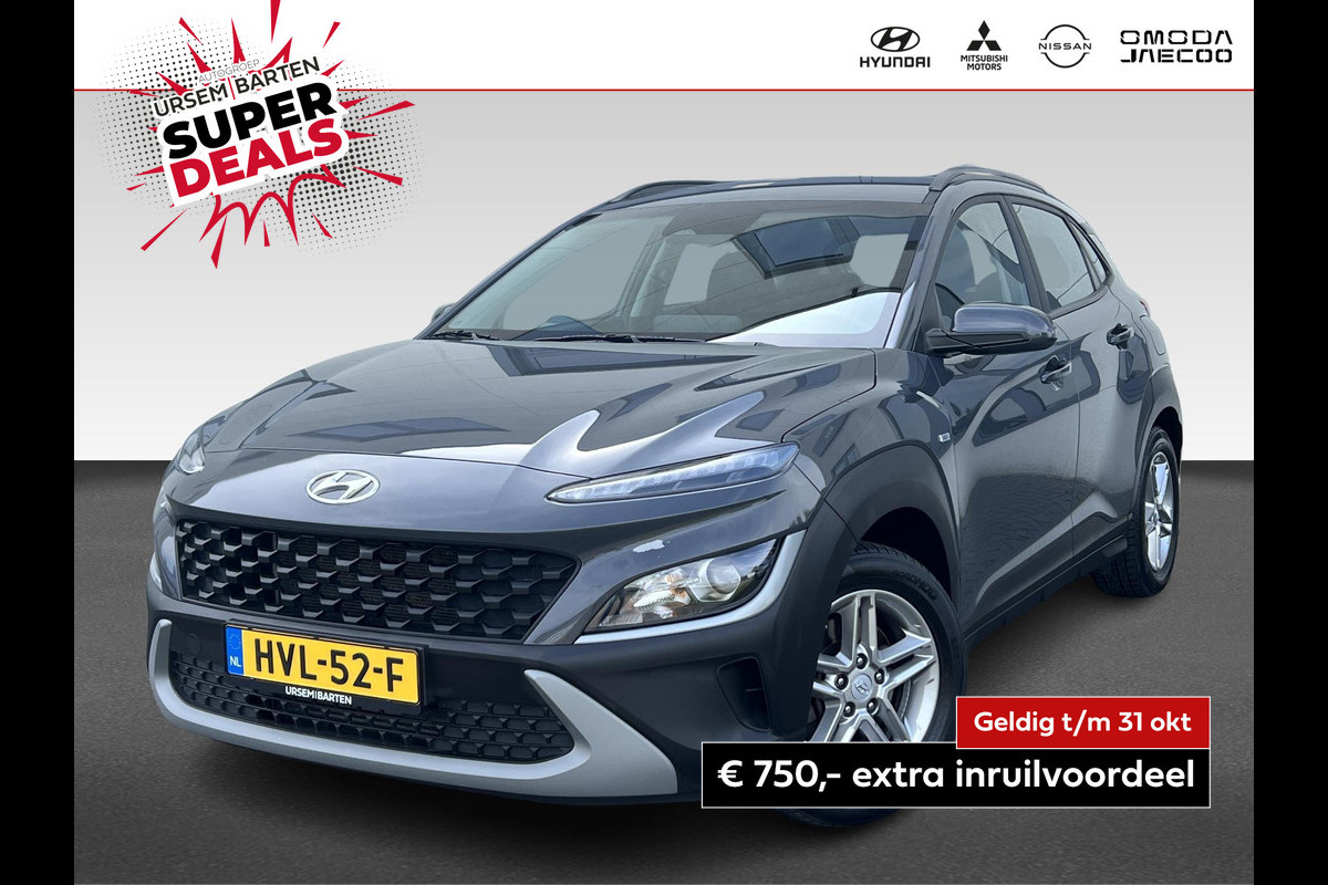 Hyundai Kona 1.0 T-GDI Comfort | Apple Carplay/Android Auto | stuur-stoelverwarming | PDC | cruise control | climate control Hyundai Kona 1.0 T-GDI Comfort | Apple Carplay/Android Auto | stuur-stoelverwarming | PDC | cruise control | climate control