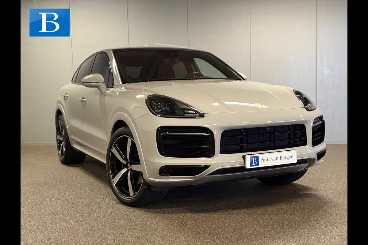 Porsche Cayenne Coupé 3.0e Hybrid KRIJT-SPORT DESIGN-CLUBLEER-PANO-STOELEN 18 VOUDIG-SURROUND-COMPLEET Porsche Cayenne Coupé 3.0e Hybrid KRIJT-SPORT DESIGN-CLUBLEER-PANO-STOELEN 18 VOUDIG-SURROUND-COMPLEET