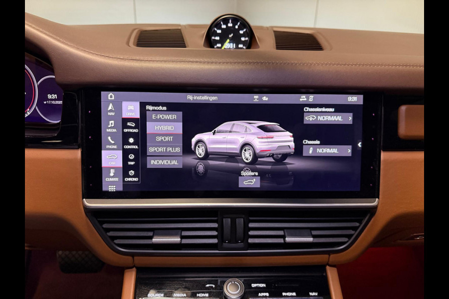 Porsche Cayenne Coupé 3.0e Hybrid KRIJT-SPORT DESIGN-CLUBLEER-PANO-STOELEN 18 VOUDIG-SURROUND-COMPLEET
