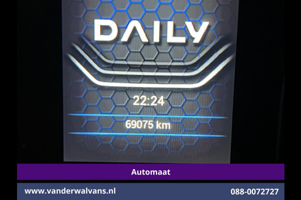 Iveco Daily 35S16V 157pk Automaat L3H2 Fabrieksgarantie Euro6 Airco | 3500kg trekvermogen Bijrijdersbank