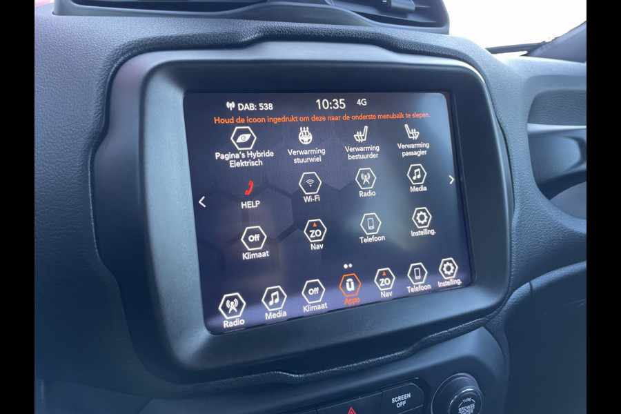Jeep Renegade 4xe 240 Plug-in Hybrid Electric S | Stoel/Stuur verwarming | Apple/Android CarPlay Jeep Renegade 4xe 240 Plug-in Hybrid Electric S | Stoel/Stuur verwarming | Apple/Android CarPlay
