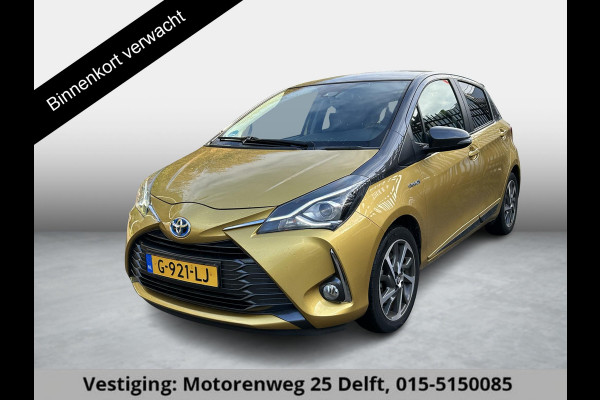 Toyota Yaris 1.5 HYBRID GOLD LIMITED EDITION.GARANTIE 8-2029 1e EIG.AFNEEMBARE TREKHAAK CLIMA. CRUISE.