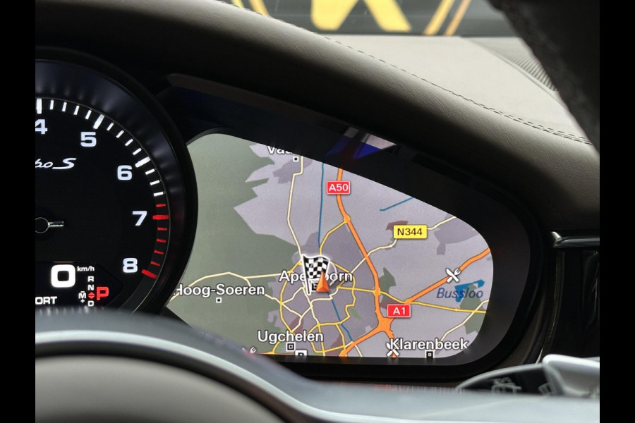 Porsche Panamera Sport Turismo 4.0 Turbo S E-Hybrid Keramisch Panoramadak Sportdesign Sportchrono Vossen 22”LM Krijt Grijs 680 PK!