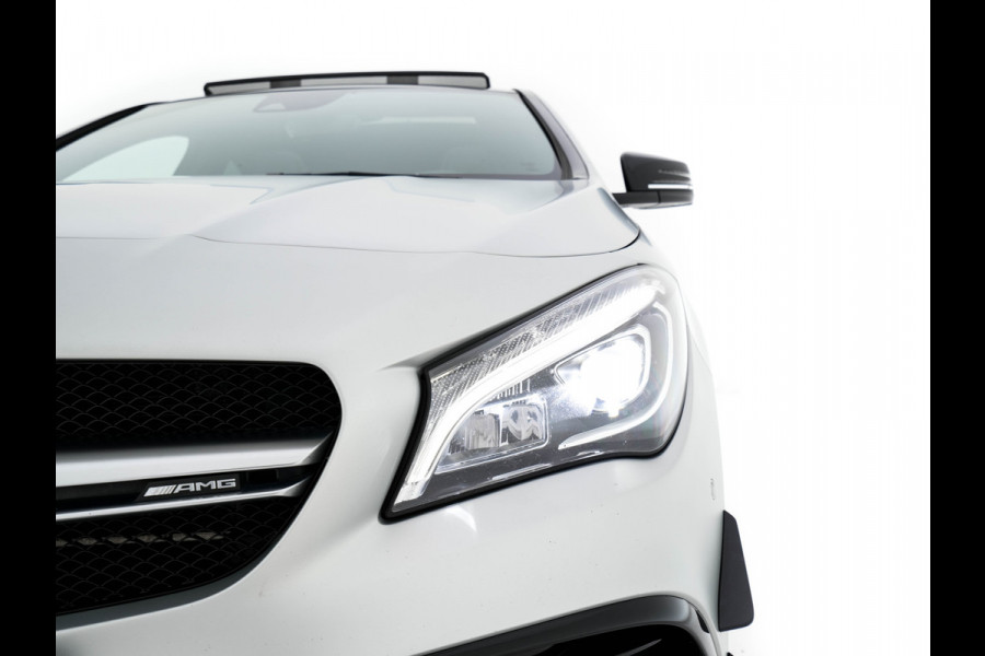 Mercedes-Benz CLA-Klasse AMG 45 4MATIC Ambition Aut. *PANO | AMG-AERO-PACK | RECARO-SPORTSEATS | MICROFIBRE | FULL-LED | MEMORY-PACK | HARMAN/KARDON-SURROUD | KEYLESS | HEATED-SEATS | NAVI-FULLMAP | SHIFT-PADDLES | 19''ALU* Mercedes-Benz CLA-Klasse AMG 45 4MATIC Ambition Aut. *PANO | AMG-AERO-PACK | RECARO-SPORTSEATS | MICROFIBRE | FULL-LED | MEMORY-PACK | HARMAN/KARDON-SURROUD | KEYLESS | HEATED-SEATS | NAVI-FULLMAP | SHIFT-PADDLES | 19''ALU*