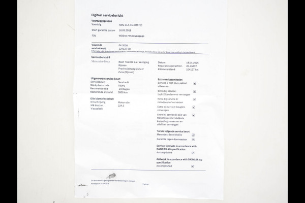 Mercedes-Benz CLA-Klasse AMG 45 4MATIC Ambition Aut. *PANO | AMG-AERO-PACK | RECARO-SPORTSEATS | MICROFIBRE | FULL-LED | MEMORY-PACK | HARMAN/KARDON-SURROUD | KEYLESS | HEATED-SEATS | NAVI-FULLMAP | SHIFT-PADDLES | 19''ALU* Mercedes-Benz CLA-Klasse AMG 45 4MATIC Ambition Aut. *PANO | AMG-AERO-PACK | RECARO-SPORTSEATS | MICROFIBRE | FULL-LED | MEMORY-PACK | HARMAN/KARDON-SURROUD | KEYLESS | HEATED-SEATS | NAVI-FULLMAP | SHIFT-PADDLES | 19''ALU*