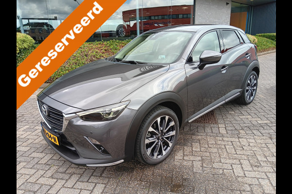 Mazda CX-3 2.0 SkyActiv-G 120 GT-M Line AUTOMAAT, Navi, Clima, Head-up, 18" etc. incl. 12 MND BOVAGGARANTIE