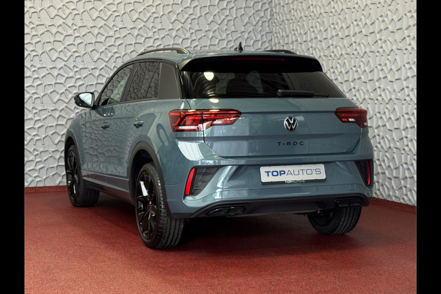 Volkswagen T-Roc 1.5 TSI 150PK R-LINE PANORAMA BLACKLINE EVO IQ LIGHT ALCANTARA ELEK.KLEP CARPLAY STOEL/STUUR VERW. 18"LMV VIR.COCKPIT 07/2025 "Volkswagen rijden begint bij Topautos.nl – 75 topmodellen direct op voorraad!"