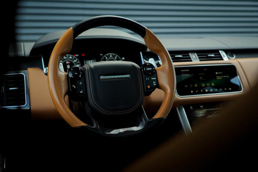 Land Rover Range Rover Sport 5.0 V8 SVR 575 PK / SVO Lak / Pano / Alcantara / Carbon / Trekhaak