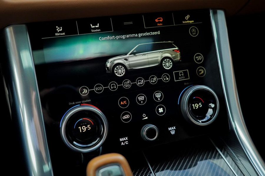 Land Rover Range Rover Sport 5.0 V8 SVR 575 PK / SVO Lak / Pano / Alcantara / Carbon / Trekhaak