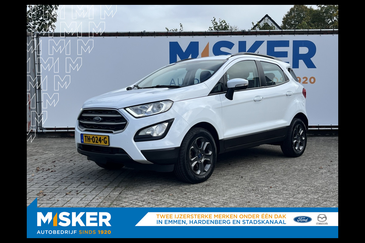 Ford EcoSport 1.0 EB Trend Ultim. TREKHAAK/NAVI/CRUISE C.C./DEALERONDERHOUDEN Ford EcoSport 1.0 EB Trend Ultim. TREKHAAK/NAVI/CRUISE C.C./DEALERONDERHOUDEN