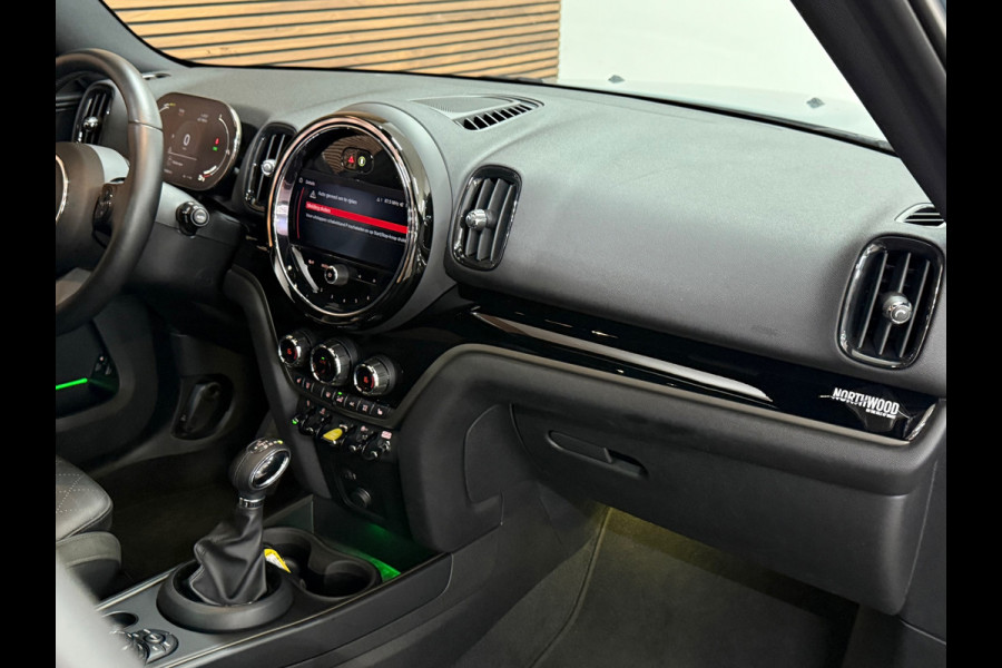MINI Countryman Cooper S E ALL4 Northwood | Union Jack Led | Panoramadak | Camera | Leer | Sage Green |