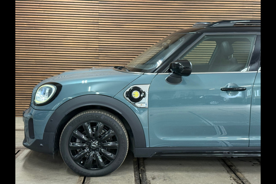 MINI Countryman Cooper S E ALL4 Northwood | Union Jack Led | Panoramadak | Camera | Leer | Sage Green |