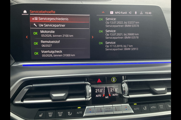 BMW X5 M50D 400PK High Executive Incl.BTW M-Sport Pano HK 360°Cam Leer HUD Trekhaak VOL!