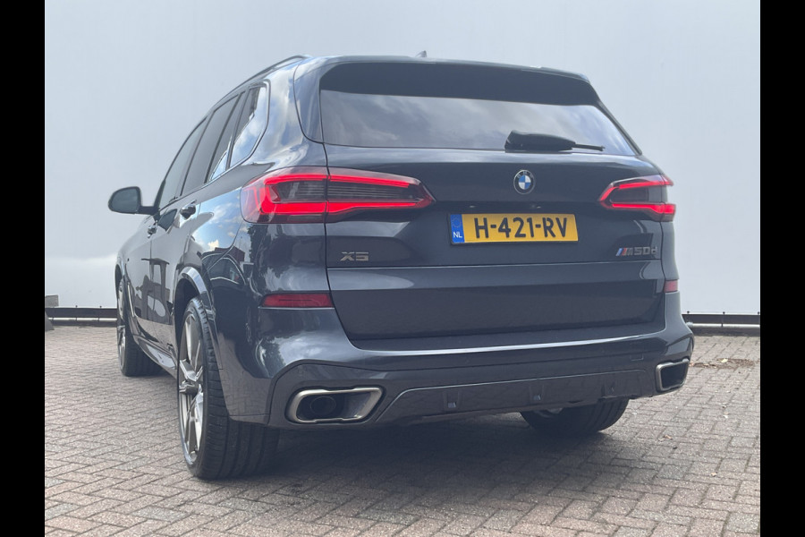 BMW X5 M50D 400PK High Executive Incl.BTW M-Sport Pano HK 360°Cam Leer HUD Trekhaak VOL!