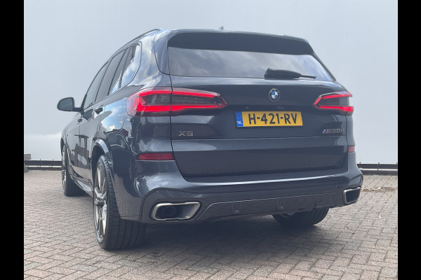 BMW X5 M50D 400PK High Executive Incl.BTW M-Sport Pano HK 360°Cam Leer HUD Trekhaak VOL!