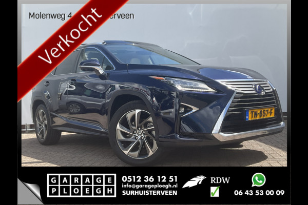Lexus RX 450h 4WD President Line Pano Leder HUD Stoelverw+Ventilatie 360Cam VOL!