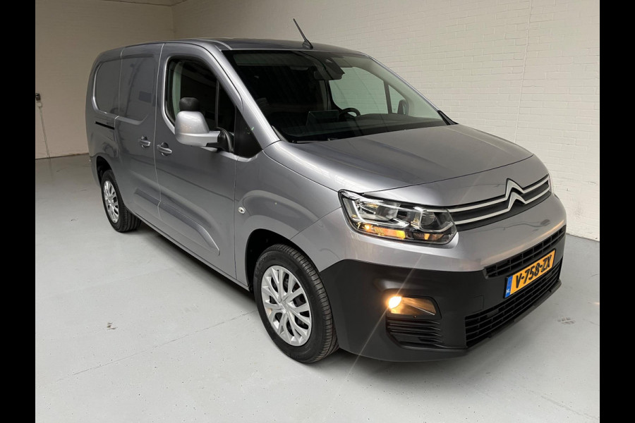 Citroën Berlingo L2H1 1.6 BlueHDI 100PK euro6 Club XL 3persoons, Airco, CruiseControl, Navigatie, Grijs metallic, RIJKLAARPRIJS!
