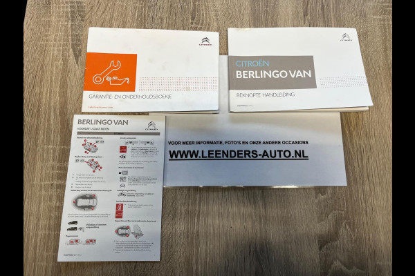 Citroën Berlingo L2H1 1.6 BlueHDI 100PK euro6 Club XL 3persoons, Airco, CruiseControl, Navigatie, Grijs metallic, RIJKLAARPRIJS!