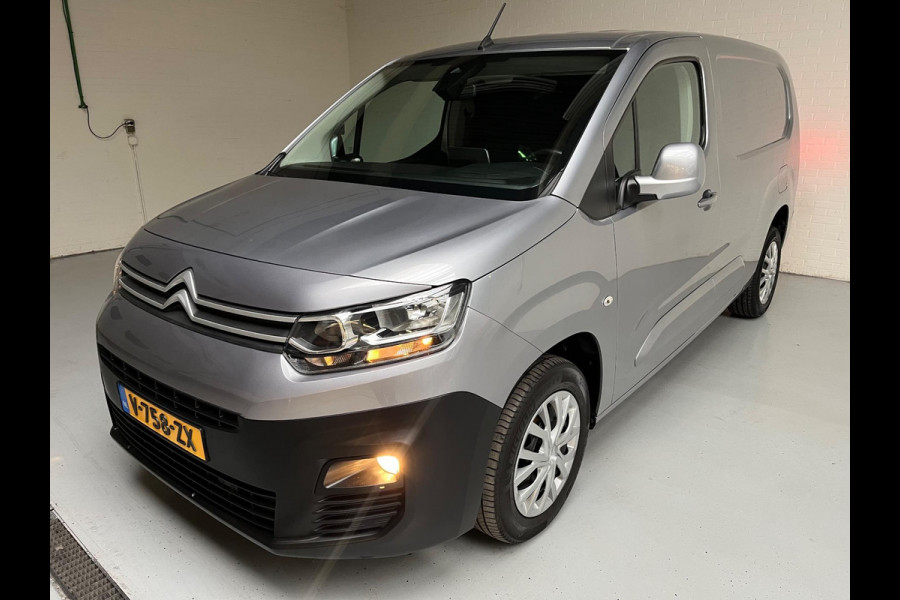 Citroën Berlingo L2H1 1.6 BlueHDI 100PK euro6 Club XL 3persoons, Airco, CruiseControl, Navigatie, Grijs metallic, RIJKLAARPRIJS!
