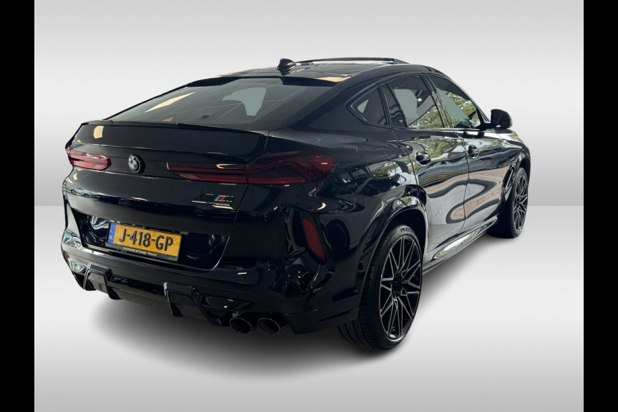 BMW X6 M Competition / Trekhaak / Panoramadak / 360Camera / Head-up / Rear Entertainment / Bowers & Wilkens / 22'' / Softclose / Intr.voorverwarming / Carbon intr. / Stoelventilatie / Stuur+Stoelverwarming / DAB