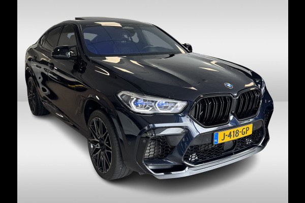 BMW X6 M Competition / Trekhaak / Panoramadak / 360Camera / Head-up / Rear Entertainment / Bowers & Wilkens / 22'' / Softclose / Intr.voorverwarming / Carbon intr. / Stoelventilatie / Stuur+Stoelverwarming / DAB