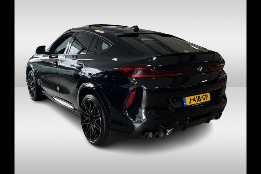 BMW X6 M Competition / Trekhaak / Panoramadak / 360Camera / Head-up / Rear Entertainment / Bowers & Wilkens / 22'' / Softclose / Intr.voorverwarming / Carbon intr. / Stoelventilatie / Stuur+Stoelverwarming / DAB