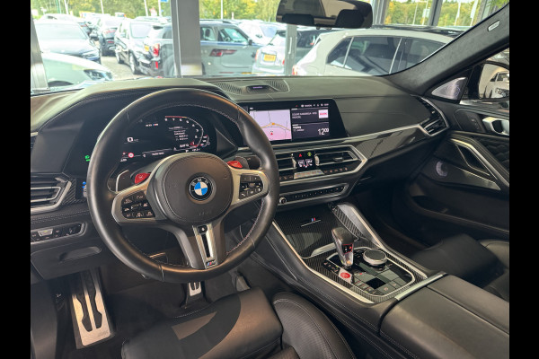 BMW X6 M Competition / Trekhaak / Panoramadak / 360Camera / Head-up / Rear Entertainment / Bowers & Wilkens / 22'' / Softclose / Intr.voorverwarming / Carbon intr. / Stoelventilatie / Stuur+Stoelverwarming / DAB