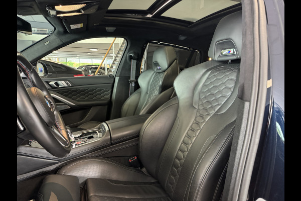 BMW X6 M Competition / Trekhaak / Panoramadak / 360Camera / Head-up / Rear Entertainment / Bowers & Wilkens / 22'' / Softclose / Intr.voorverwarming / Carbon intr. / Stoelventilatie / Stuur+Stoelverwarming / DAB