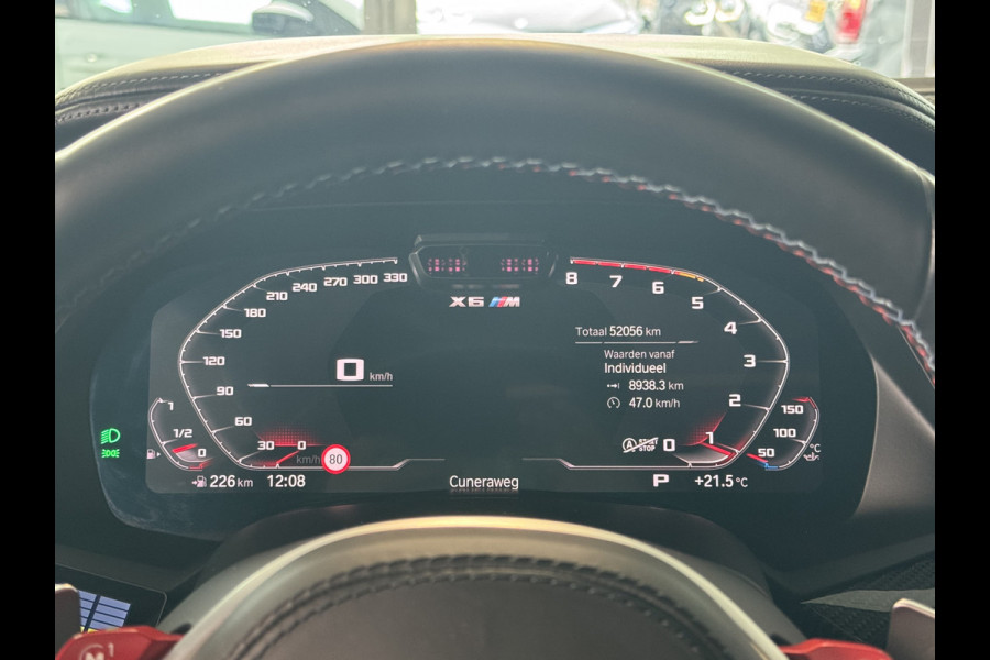 BMW X6 M Competition / Trekhaak / Panoramadak / 360Camera / Head-up / Rear Entertainment / Bowers & Wilkens / 22'' / Softclose / Intr.voorverwarming / Carbon intr. / Stoelventilatie / Stuur+Stoelverwarming / DAB