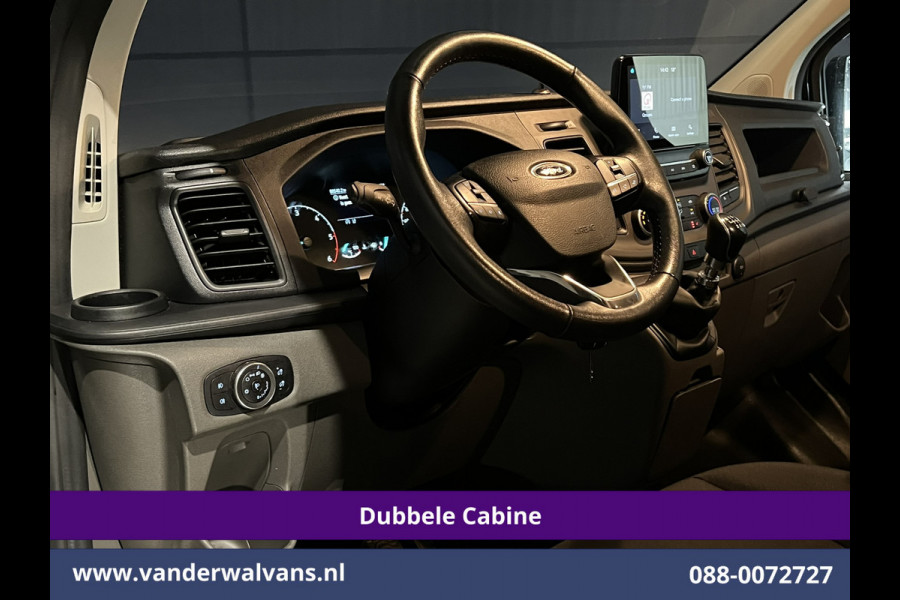 Ford Transit Custom 2.0 TDCI 130pk L2H1 Dubbele Cabine Euro6 Airco | 5-Zits | Camera | 2x zijdeur | Apple Carplay Cruisecontrol, LED, LM velgen, Stoelverwarming, Verwarmde voorruit, Parkeersensoren, Sidebars, 2800kg trekvermogen Ford Transit Custom 2.0 TDCI 130pk L2H1 Dubbele Cabine Euro6 Airco | 5-Zits | Camera | 2x zijdeur | Apple Carplay Cruisecontrol, LED, LM velgen, Stoelverwarming, Verwarmde voorruit, Parkeersensoren, Sidebars, 2800kg trekvermogen