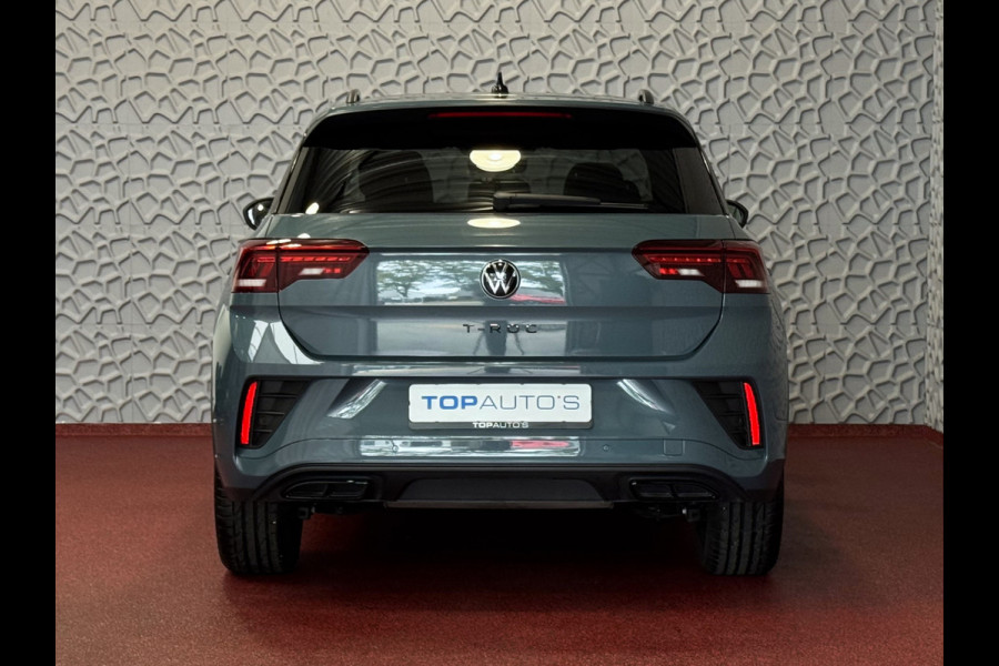 Volkswagen T-Roc 1.5 TSI 150PK R-LINE PANORAMA BLACKLINE EVO IQ LIGHT ALCANTARA ELEK.KLEP CARPLAY STOEL/STUUR VERW. 18"LMV VIR.COCKPIT 07/2025 "Volkswagen rijden begint bij Topautos.nl – 75 topmodellen direct op voorraad!"