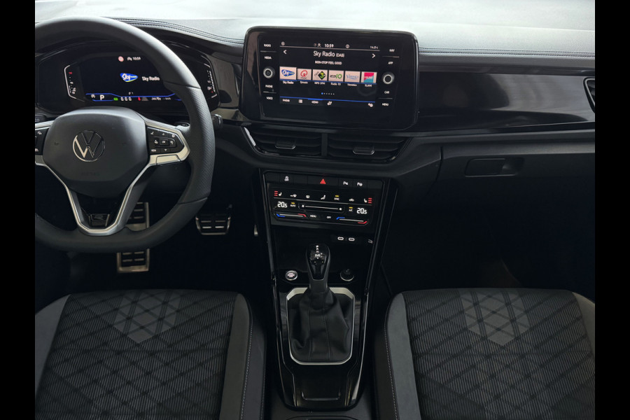 Volkswagen T-Roc 1.5 TSI 150PK R-LINE PANORAMA BLACKLINE EVO IQ LIGHT ALCANTARA ELEK.KLEP CARPLAY STOEL/STUUR VERW. 18"LMV VIR.COCKPIT 07/2025 "Volkswagen rijden begint bij Topautos.nl – 75 topmodellen direct op voorraad!"