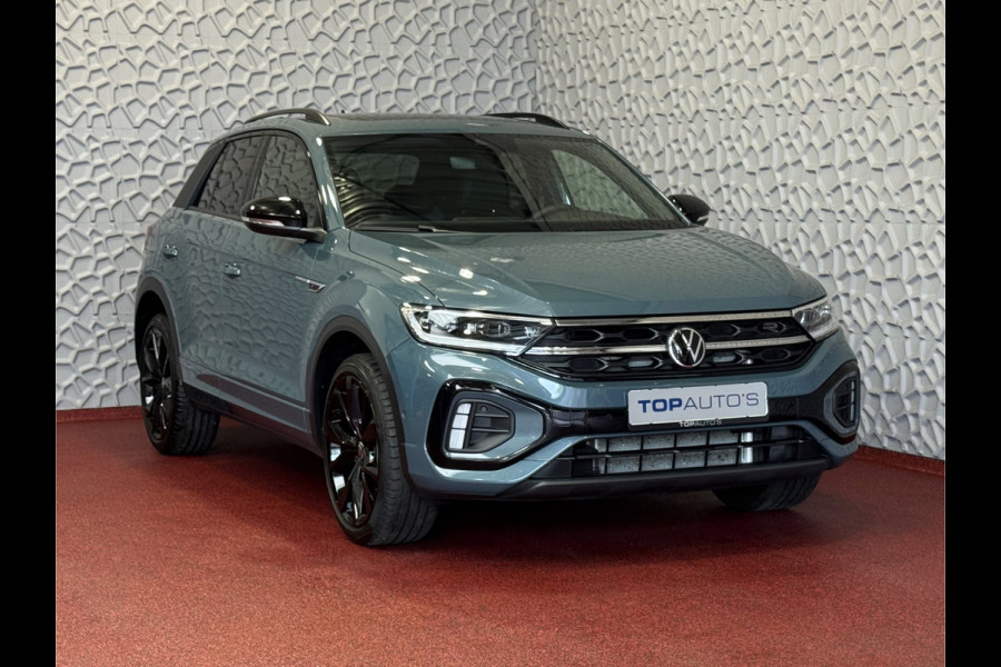 Volkswagen T-Roc 1.5 TSI 150PK R-LINE PANORAMA BLACKLINE EVO IQ LIGHT ALCANTARA ELEK.KLEP CARPLAY STOEL/STUUR VERW. 18"LMV VIR.COCKPIT 07/2025 "Volkswagen rijden begint bij Topautos.nl – 75 topmodellen direct op voorraad!"