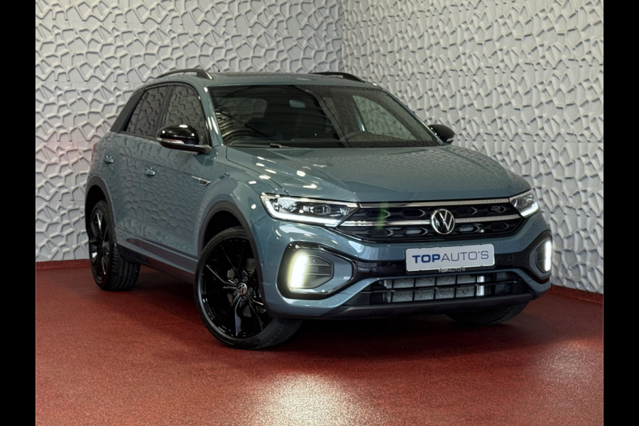 Volkswagen T-Roc 1.5 TSI 150PK R-LINE PANORAMA BLACKLINE EVO IQ LIGHT ALCANTARA ELEK.KLEP CARPLAY STOEL/STUUR VERW. 18"LMV VIR.COCKPIT 07/2025 "Volkswagen rijden begint bij Topautos.nl – 75 topmodellen direct op voorraad!"