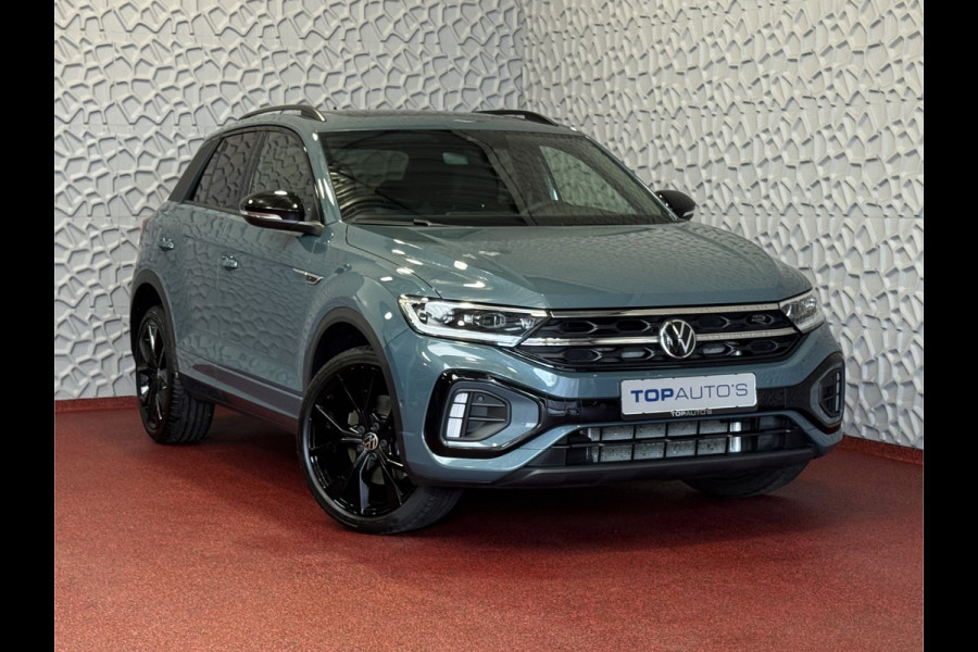 Volkswagen T-Roc 1.5 TSI 150PK R-LINE PANORAMA BLACKLINE EVO IQ LIGHT ALCANTARA ELEK.KLEP CARPLAY STOEL/STUUR VERW. 18"LMV VIR.COCKPIT 07/2025 "Volkswagen rijden begint bij Topautos.nl – 75 topmodellen direct op voorraad!"
